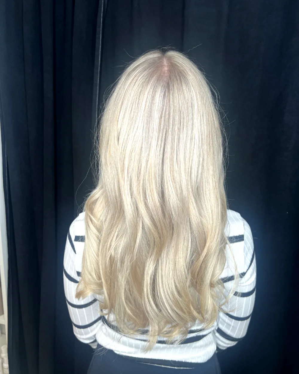 Premium Blond Frisur